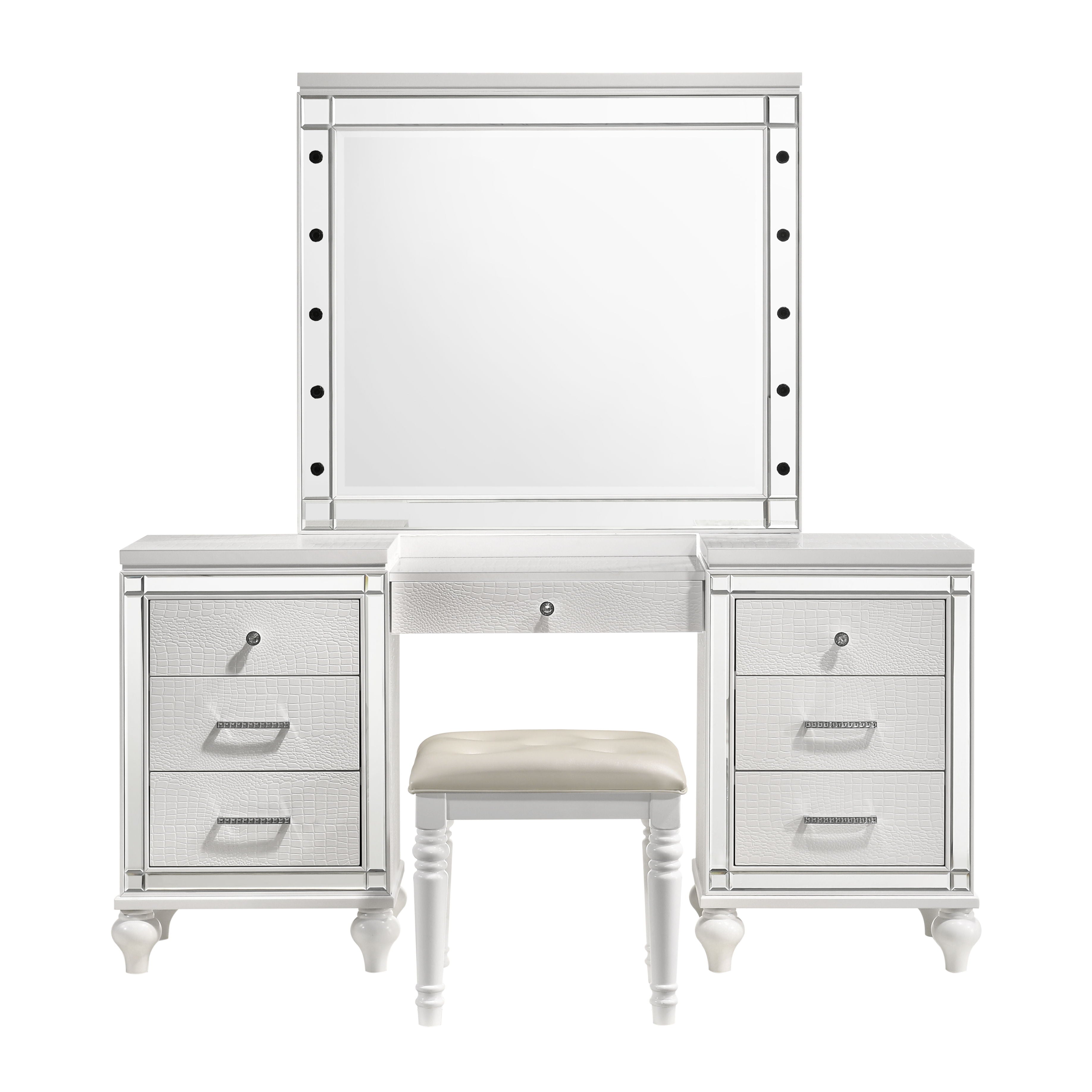 Valentino - Vanity Table Mirror - Premium Vanity Mirrors from New Classic - Just $300! Shop now at brett interiors