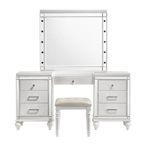 Valentino - Vanity Table Mirror - Premium Vanity Mirrors from New Classic - Just $300! Shop now at brett interiors