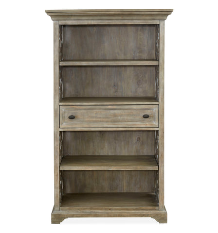 Tinley Park - Bookcase - Dove Tail Grey - Premium Standard Bookcases from Magnussen Furniture - Just $1779! Shop now at brett interiors