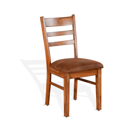 Sedona - Ladderback Chair With Wood Seat - Light Brown - Premium Side Chairs from Sunny Designs - Just $164! Shop now at brett interiors