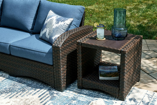 Windglow - Brown - Square End Table - Premium End Tables from Signature Design by Ashley® - Just $267.50! Shop now at brett interiors