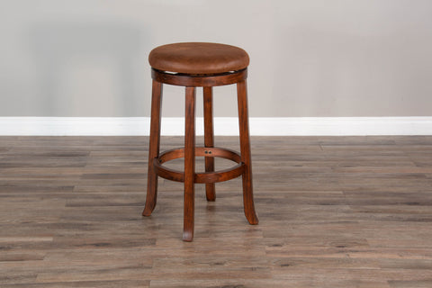 Santa Fe - Swivel Stool With Cushion Seat - Premium Counter Height (24"-27") from Sunny Designs - Just $143! Shop now at brett interiors