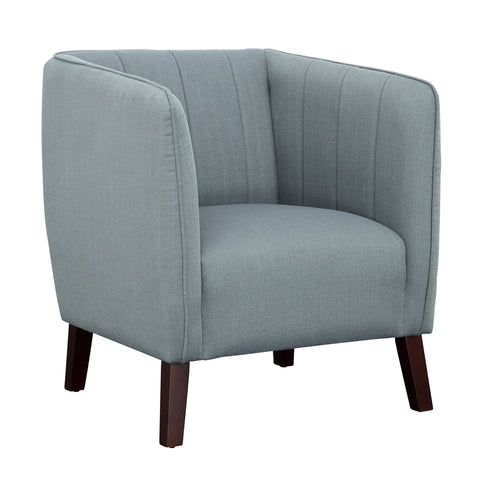 Studio - Accent Chair - Blue Green / Espresso - Premium Accent Chairs from Coast2Coast Home - Just $1650! Shop now at brett interiors