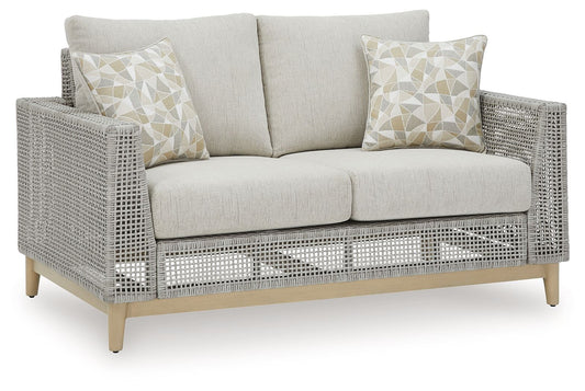 Seton Creek - Gray - Loveseat With Cushion - Premium Loveseats from Signature Design by Ashley® - Just $1436.25! Shop now at brett interiors