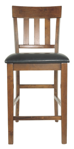 Ralene - Medium Brown - Upholstered Barstool (Set of 2) - Premium Stool Sets from Signature Design by Ashley® - Just $300.30! Shop now at brett interiors