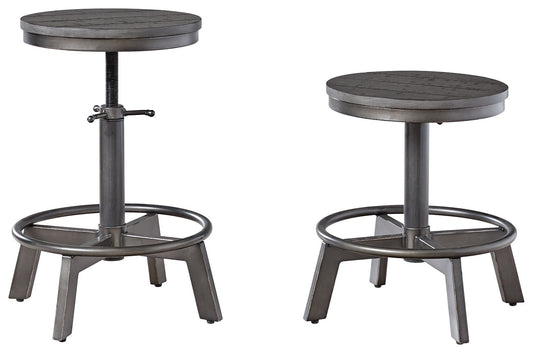 Torjin - Swivel Stool (Set of 2) - Premium Stool Sets from Signature Design by Ashley® - Just $179.05! Shop now at brett interiors