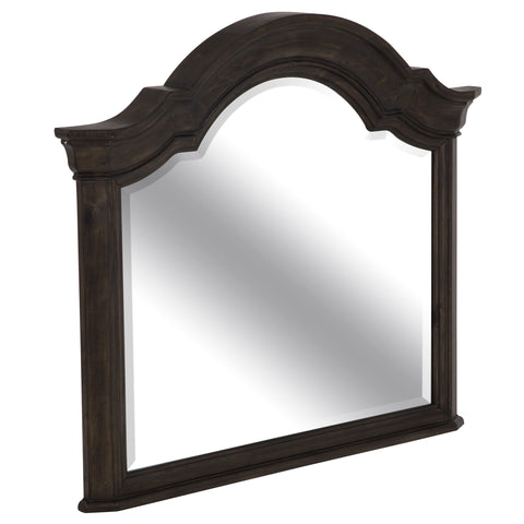 Bellamy - Shaped Mirror - Peppercorn - Premium Accent Mirrors from Magnussen Furniture - Just $649! Shop now at brett interiors