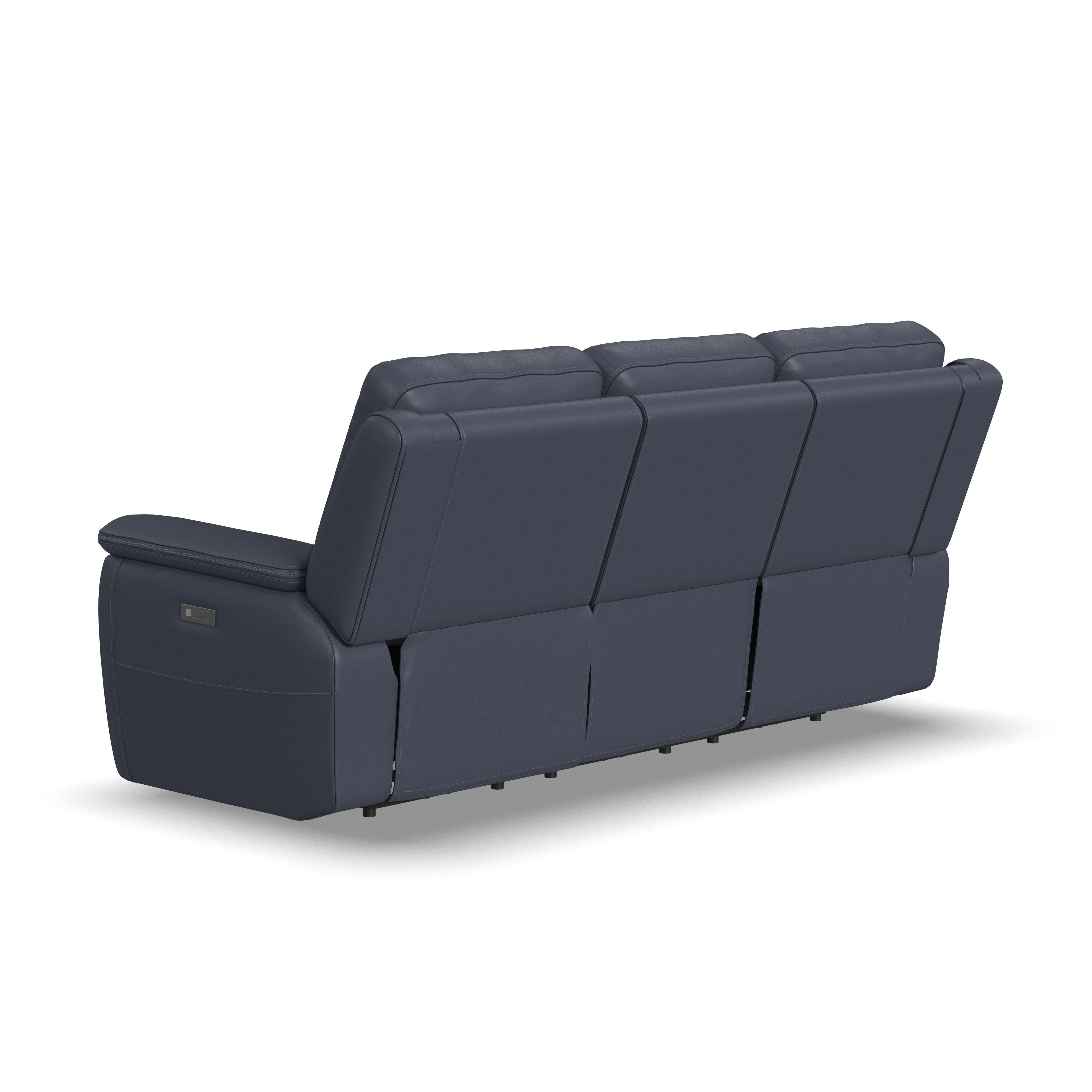 Sawyer - Power Reclining Sofa with Power Headrests & Lumbar - Premium Reclining Sofas from Flexsteel - Just $3562.50! Shop now at brett interiors