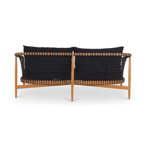 Kuna - Outdoor Sofa - Black - Premium Sofas from Moe's Home Collection - Just $6247.50! Shop now at brett interiors