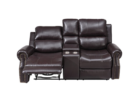 Sierra - Reclining Console Loveseat New Classic