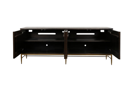 Crossings - Console - Rich Coffee Bean - Premium TV Stands from Parker House - Just $1622.50! Shop now at brett interiors