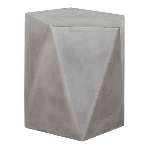 Gem - Outdoor Stool - Gray - Premium Side Tables from Moe's Home Collection - Just $497.50! Shop now at brett interiors