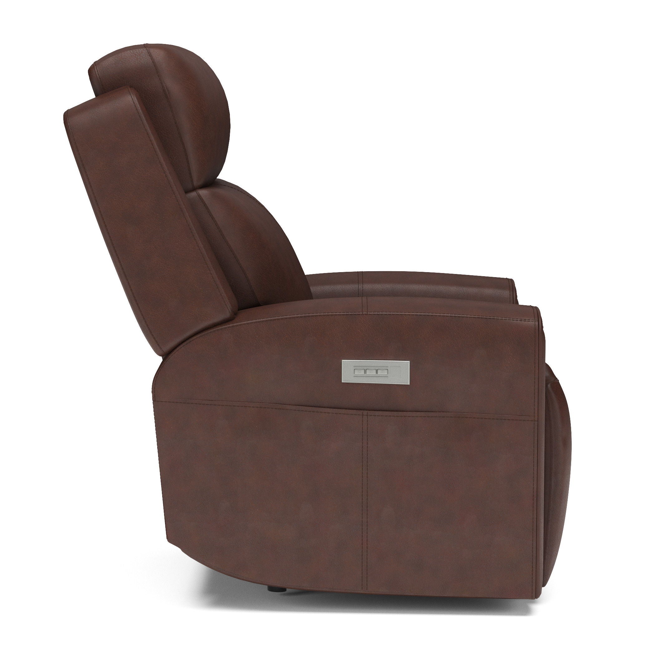 Barnett - Power Recliner with Power Headrest & Lumbar - Premium Reclining Chairs from Flexsteel - Just $2500! Shop now at brett interiors