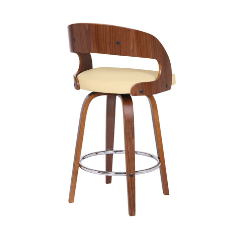 Shelly - Swivel Bar Stool - Premium Counter Height (24"-27") from Armen Living - Just $245! Shop now at brett interiors