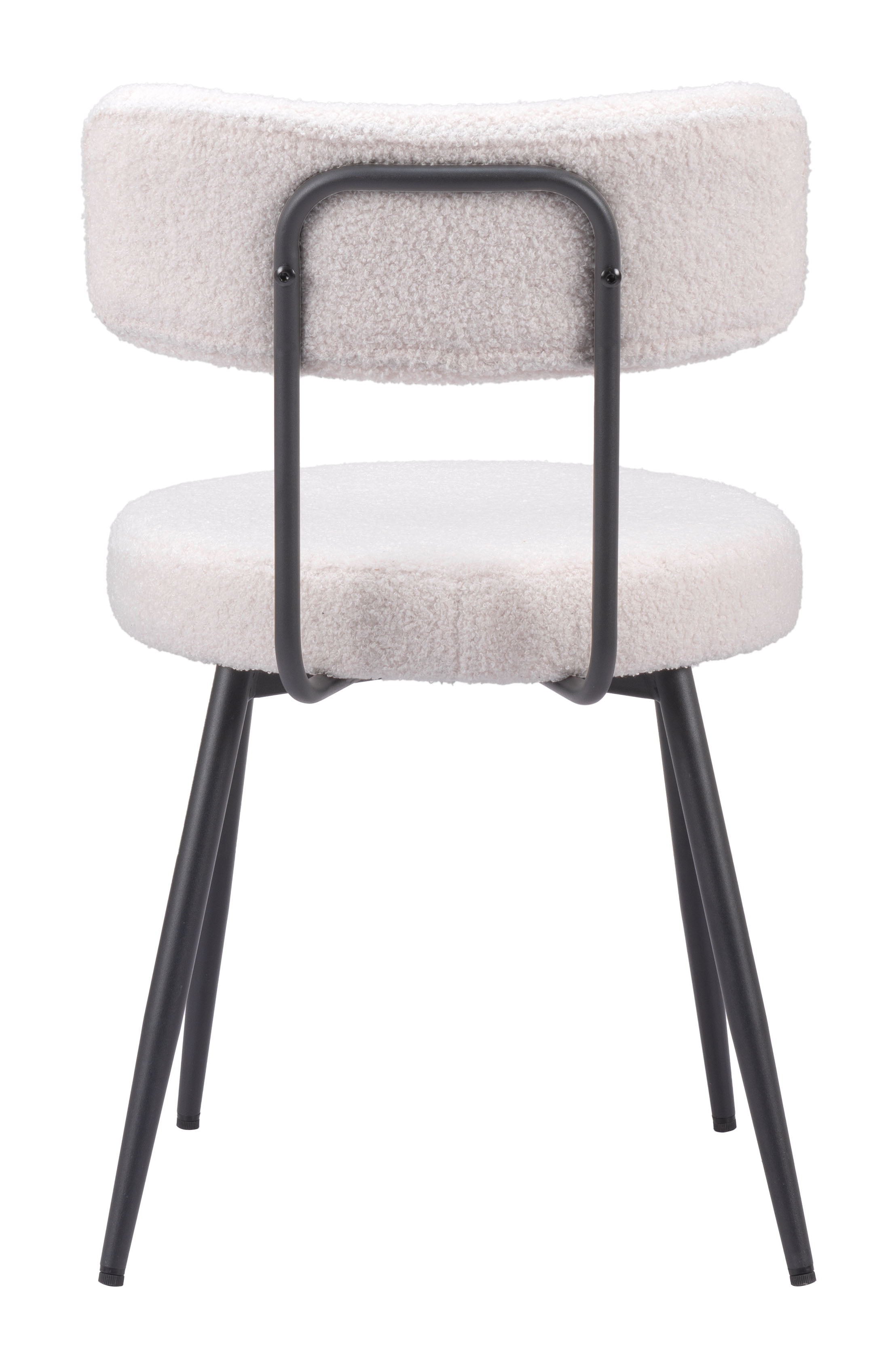 Blanca - Dining Chair (Set of 2) - Ivory - Premium Chair Sets from Zuo Modern - Just $700! Shop now at brett interiors