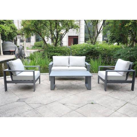 Sofa Seating Group With Cushions - Premium 6 Piece Outdoor Sets from Gather Craft - Just $2832! Shop now at brett interiors