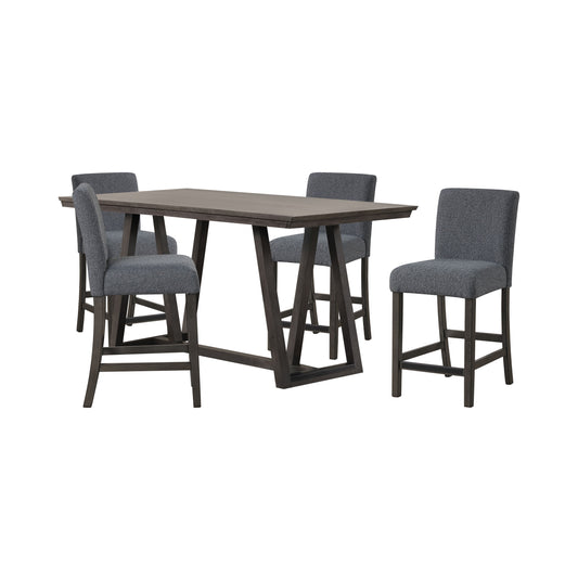 High Line - Counter Dining Set - Premium 5 Piece Dining Room Sets from New Classic - Just $1632.50! Shop now at brett interiors