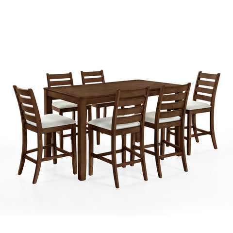 Pascal - Counter Dining Table Set - Premium 5 Piece Dining Room Sets from New Classic - Just $1082.50! Shop now at brett interiors