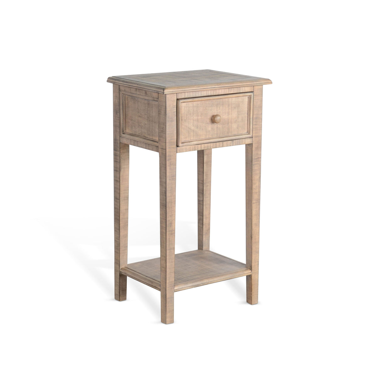 Marina - Beach Pebble - Side Table - Light Brown - 31" Height - Premium Chair Side Tables from Sunny Designs - Just $225! Shop now at brett interiors