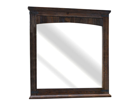 Mezcal - Mirror - Deep Brown - Premium Bedroom Mirrors from International Furniture Direct - Just $312.50! Shop now at brett interiors