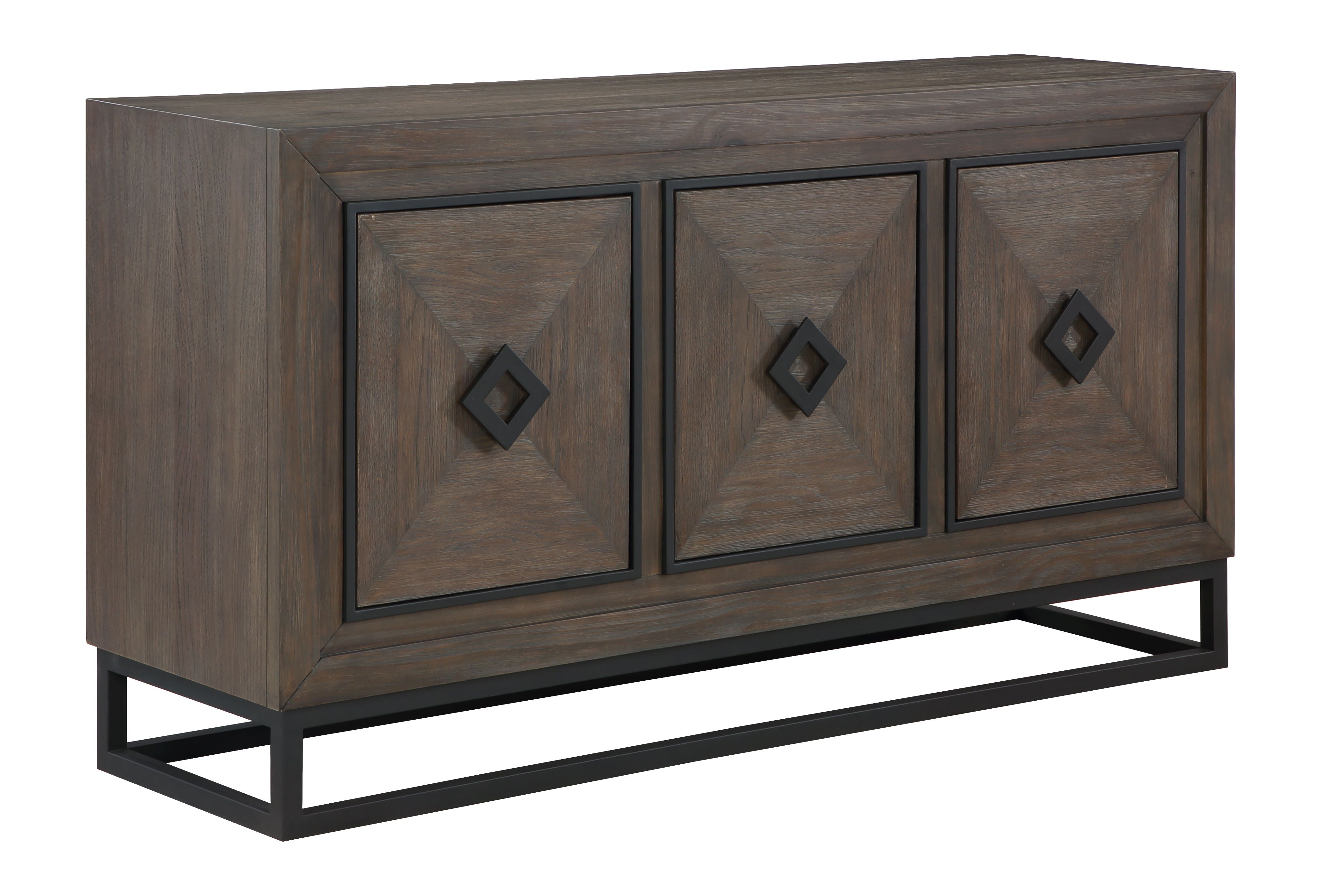 Folkstone - Three Door Credenza - Brown - Premium Credenzas from Coast2Coast Home - Just $4125! Shop now at brett interiors