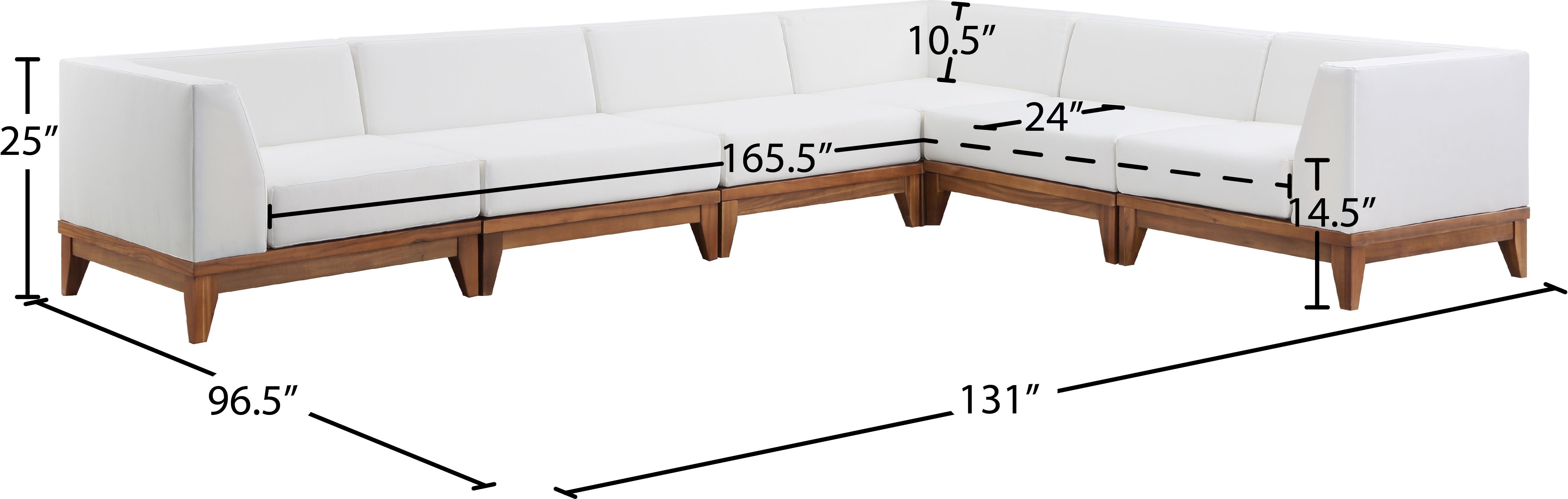 Rio - Modular Sectional - Premium Stationary Sectionals from Meridian Furniture - Just $4925! Shop now at brett interiors