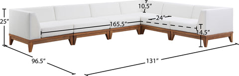 Rio - Modular Sectional - Premium Stationary Sectionals from Meridian Furniture - Just $4925! Shop now at brett interiors