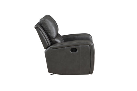 Linton - Leather Glider Recliner With Power Footrest - Premium Glider Chairs from New Classic - Just $860! Shop now at brett interiors