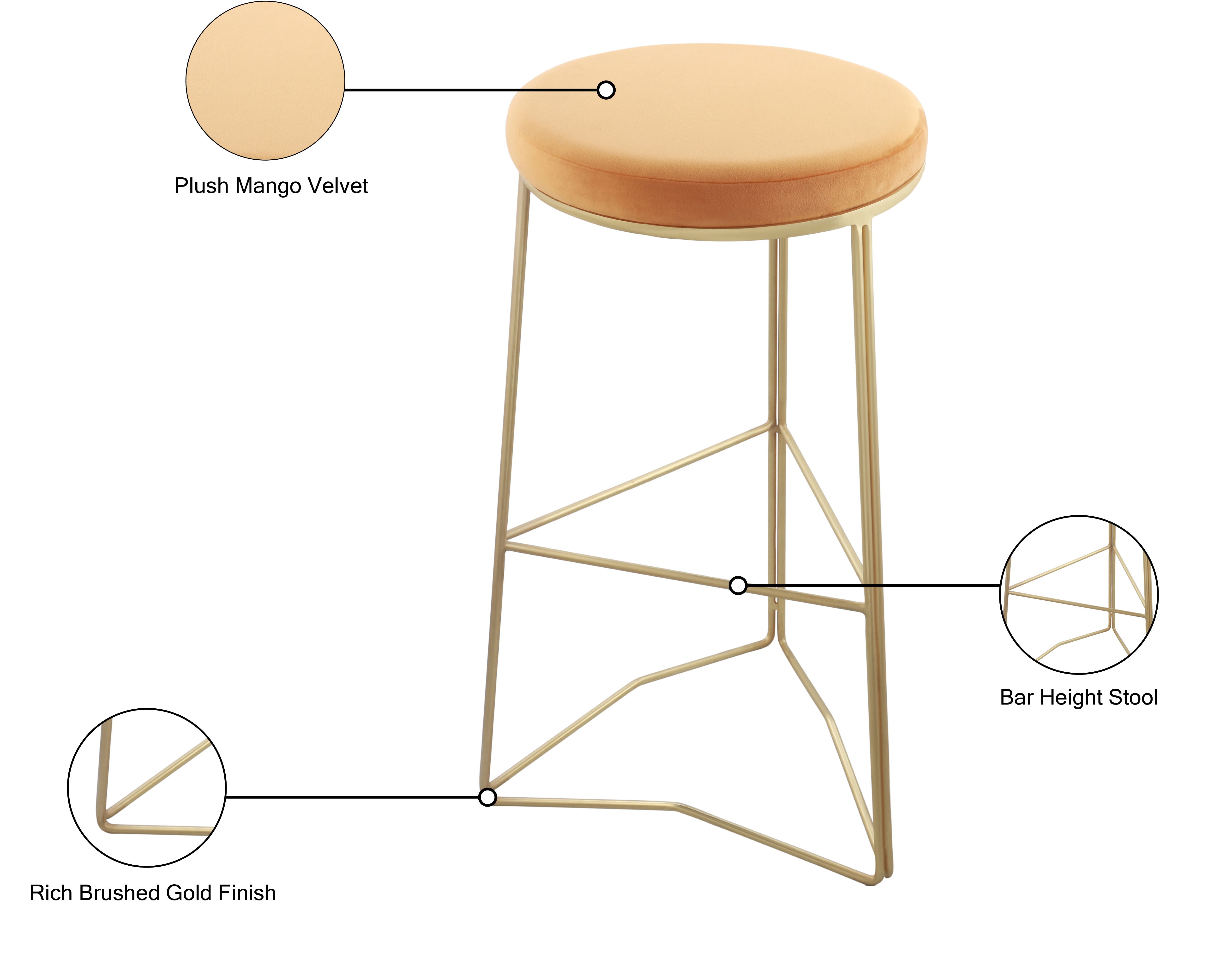 Tres - Bar Stool - Premium Bar Height (28"-30") from Meridian Furniture - Just $337.50! Shop now at brett interiors