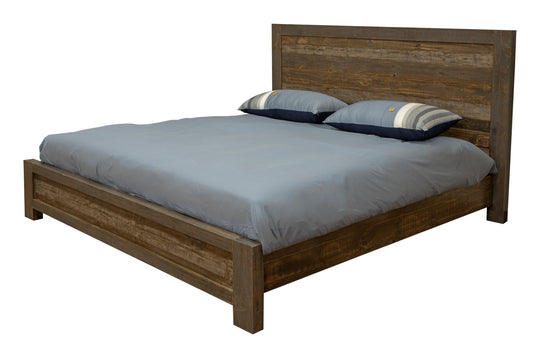 Loft Brown - Bed - Premium Panel Beds from International Furniture Direct - Just $1095! Shop now at brett interiors