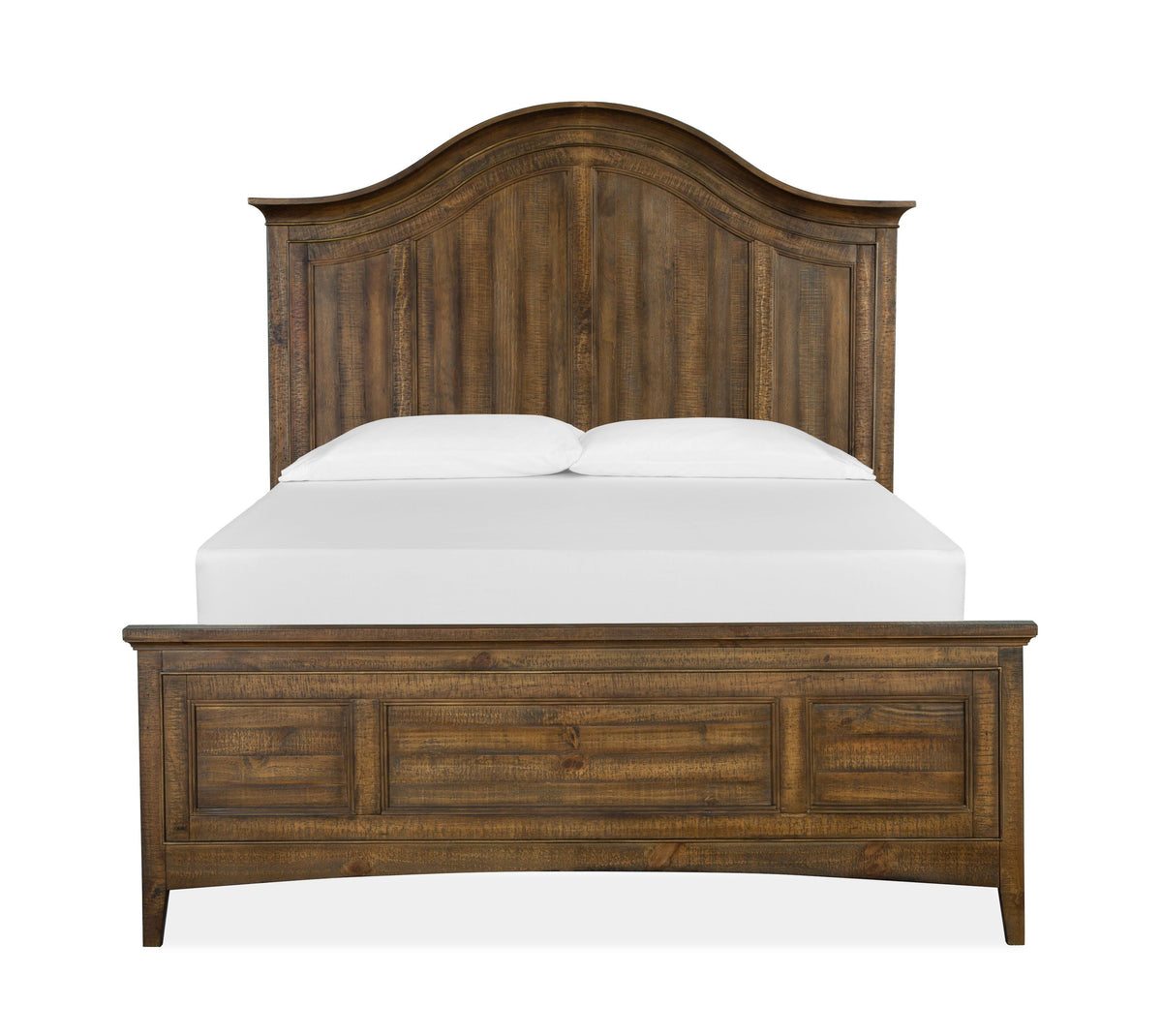 Bay Creek - Complete Arched Bed With Regular Rails - Premium Arched Beds from Magnussen Furniture - Just $1317! Shop now at brett interiors