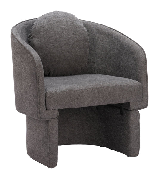 Olya - Accent Chair - Truffle Gray - Premium Accent Chairs from Zuo Modern - Just $1250! Shop now at brett interiors