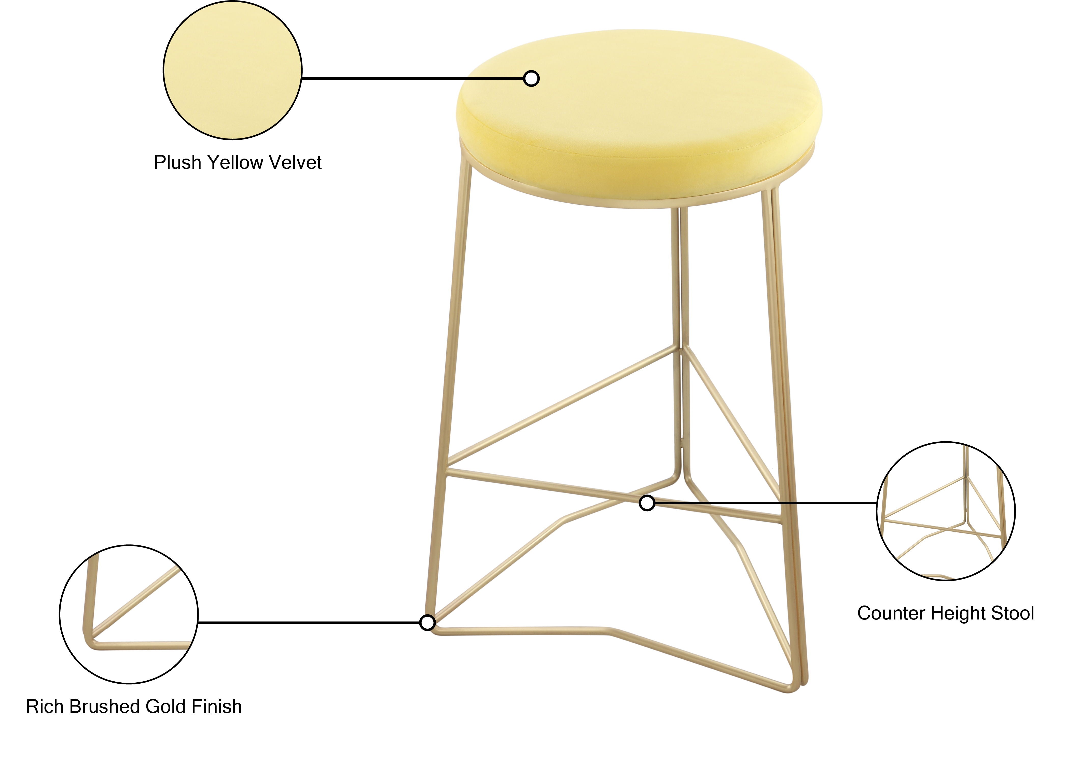 Tres - Counter Stool - Premium Counter Height (24"-27") from Meridian Furniture - Just $300! Shop now at brett interiors