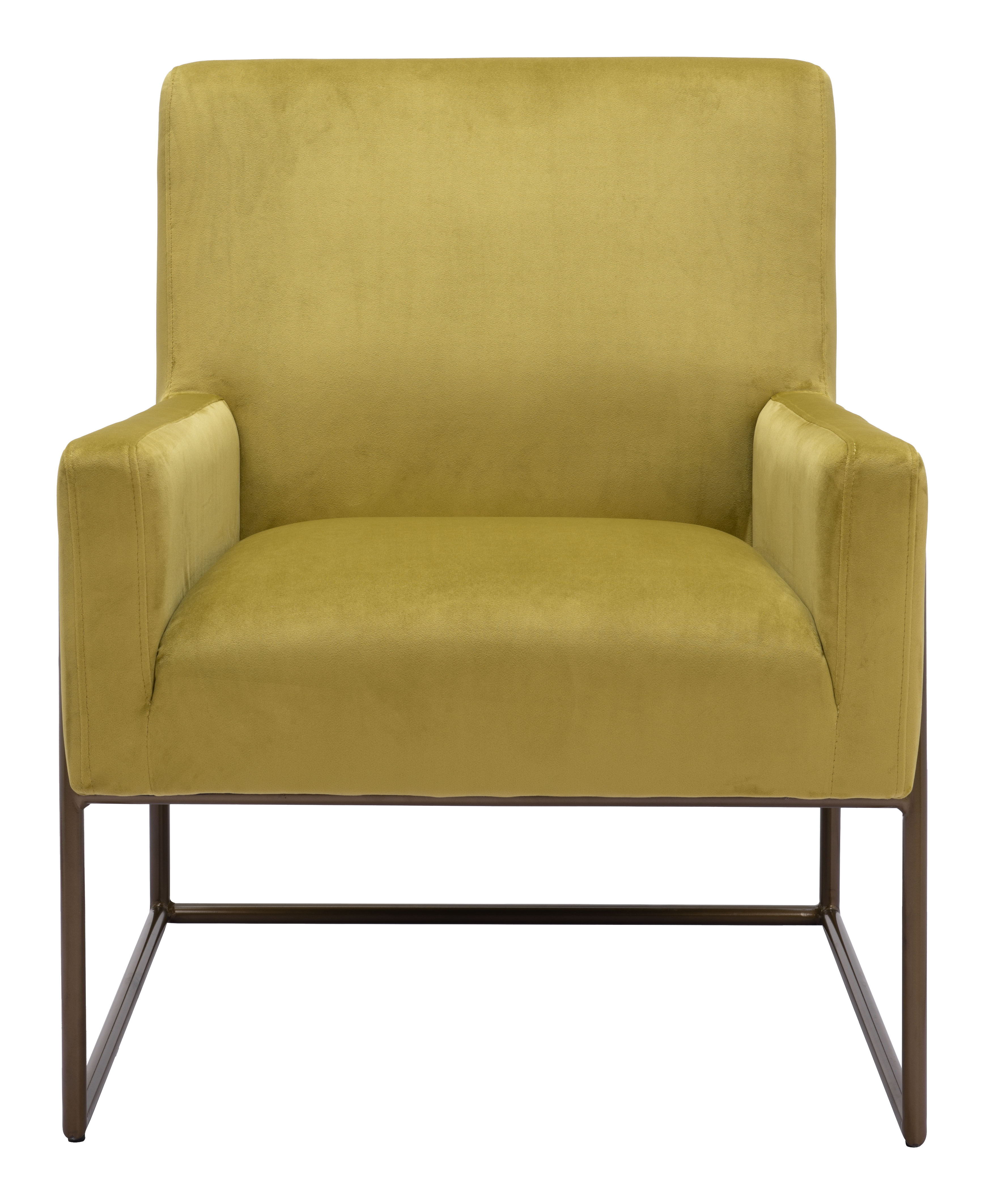 New York - Accent Chair - Olive Green - Premium Accent Chairs from Zuo Modern - Just $1525! Shop now at brett interiors