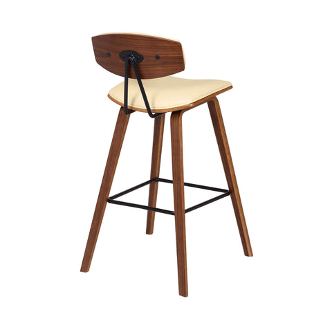 Fox - Mid-Century Bar Stool - Premium Counter Height (24"-27") from Armen Living - Just $202.50! Shop now at brett interiors