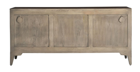 Ogallala - Three Door Credenza - Distressed Brown / Tan - Premium Credenzas from Coast2Coast Home - Just $4950! Shop now at brett interiors