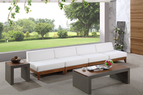 Rio - Modular Sofa 4 Seats - Off White - Fabric - Modern & Contemporary - Premium Sofas from Meridian Furniture - Just $4950! Shop now at brett interiors