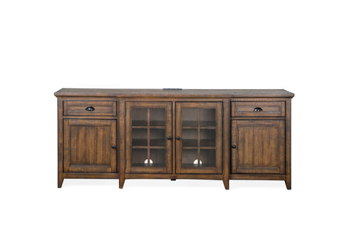 Bay Creek - Entertainment Console - Premium TV Stands from Magnussen Furniture - Just $1609! Shop now at brett interiors