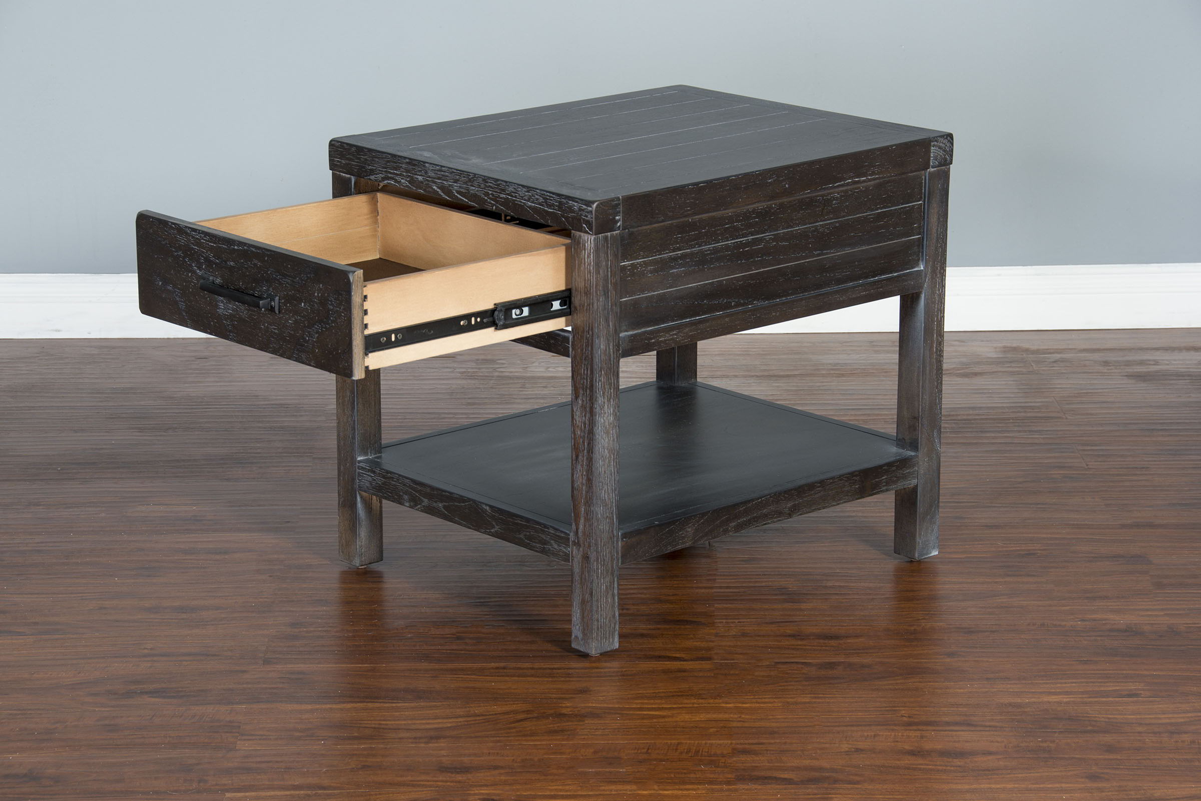 Dundee - End Table - Dark Brown - Premium End Tables from Sunny Designs - Just $397! Shop now at brett interiors