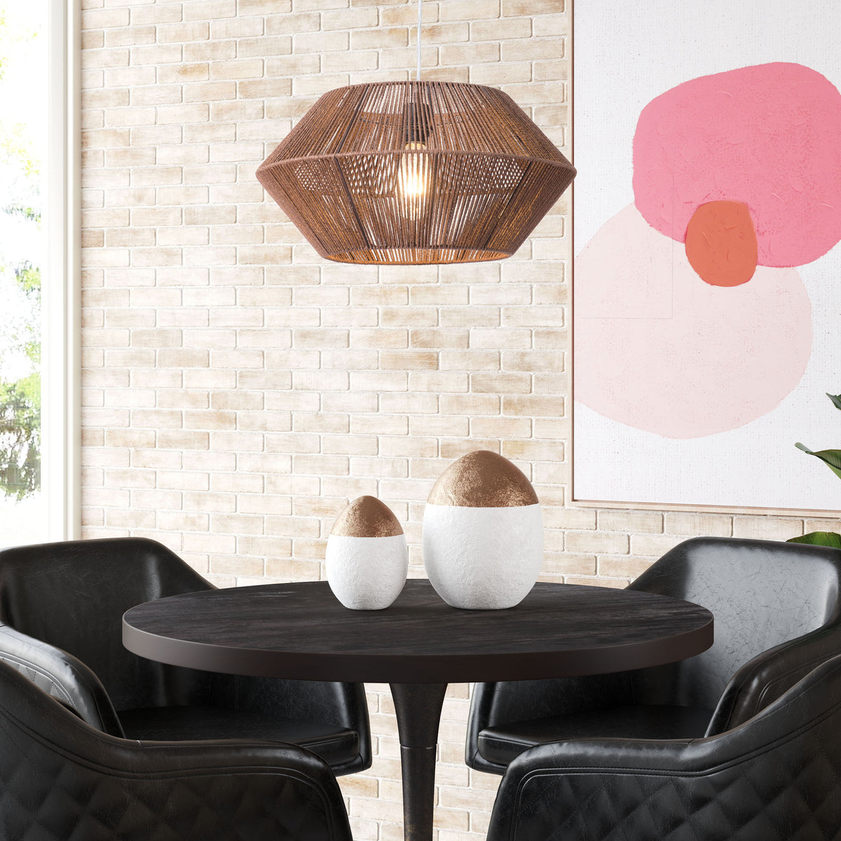 Kendrick - Ceiling Lamp - Brown - Premium Ceiling Lamps from Zuo Modern - Just $725! Shop now at brett interiors