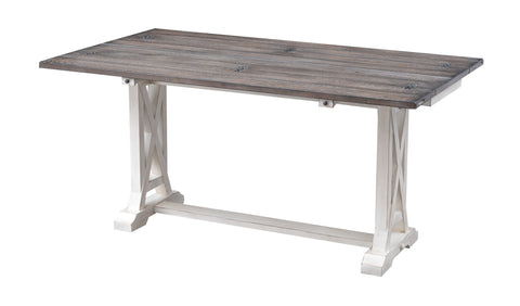 Bar Harbor II - Accent Side End Table With Plank Style Top And Trestle Base - Premium Dining Tables from Coast2Coast Home - Just $1402.50! Shop now at brett interiors