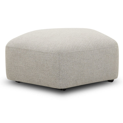 Playful - Ottoman with Casters - Canes Cobblestone - Premium Upholstered Ottomans from Parker Living - Just $475! Shop now at brett interiors