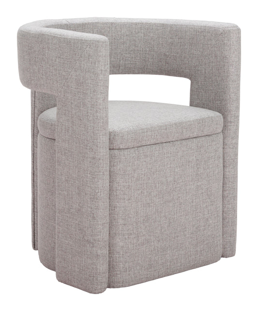 Papua - Dining Chair - Gray - Premium Arm Chairs from Zuo Modern - Just $1550! Shop now at brett interiors