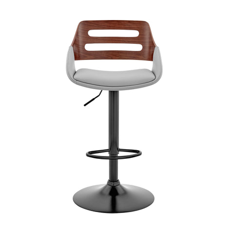 Karter - Adjustable Bar Stool - Premium Adjustable Height from Armen Living - Just $220! Shop now at brett interiors