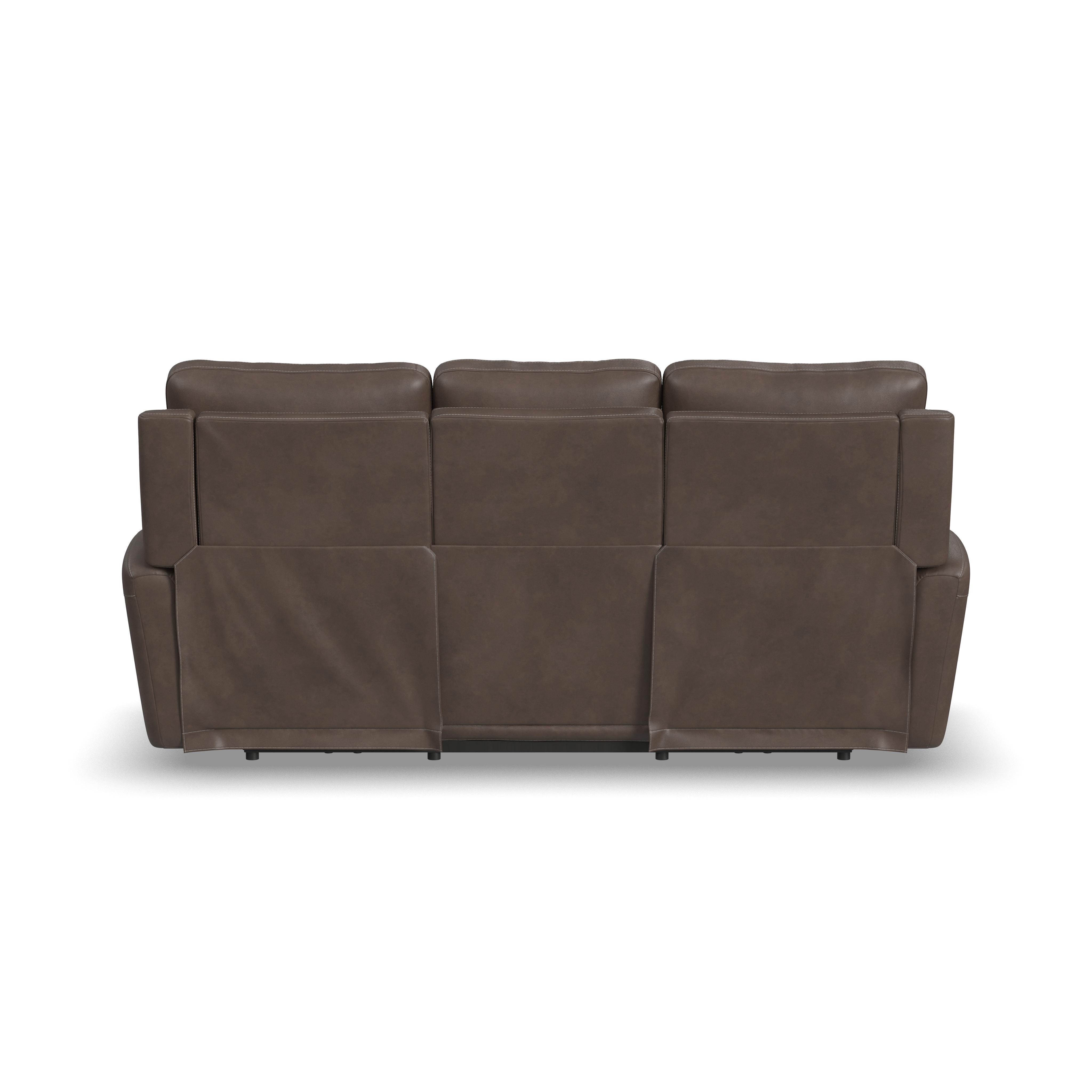 Carter - Power Reclining Sofa With Console & Power Headrests & Lumbar - Premium Reclining Sofas from Flexsteel - Just $3125! Shop now at brett interiors