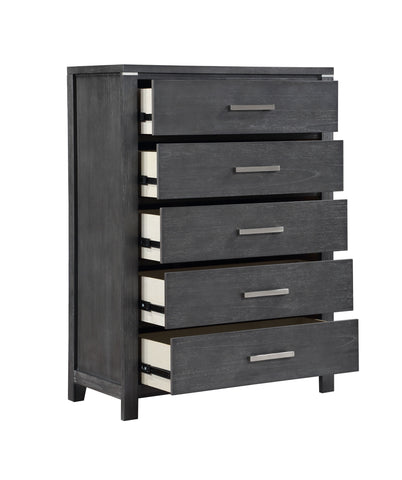 Odessa - Chest - Charcoal - Premium Accent Chests from New Classic - Just $625! Shop now at brett interiors