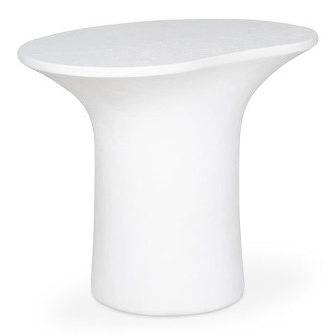 Yumi - Outdoor Accent Table - White - Premium Side Tables from Moe's Home Collection - Just $1322.50! Shop now at brett interiors