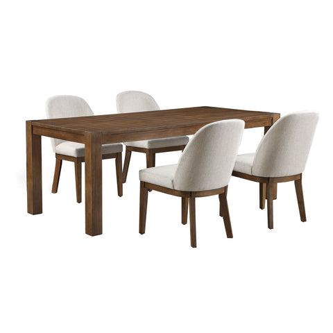 Phoenix - 78" Dining Table Set - Premium 5 Piece Dining Room Sets from New Classic - Just $1597.50! Shop now at brett interiors