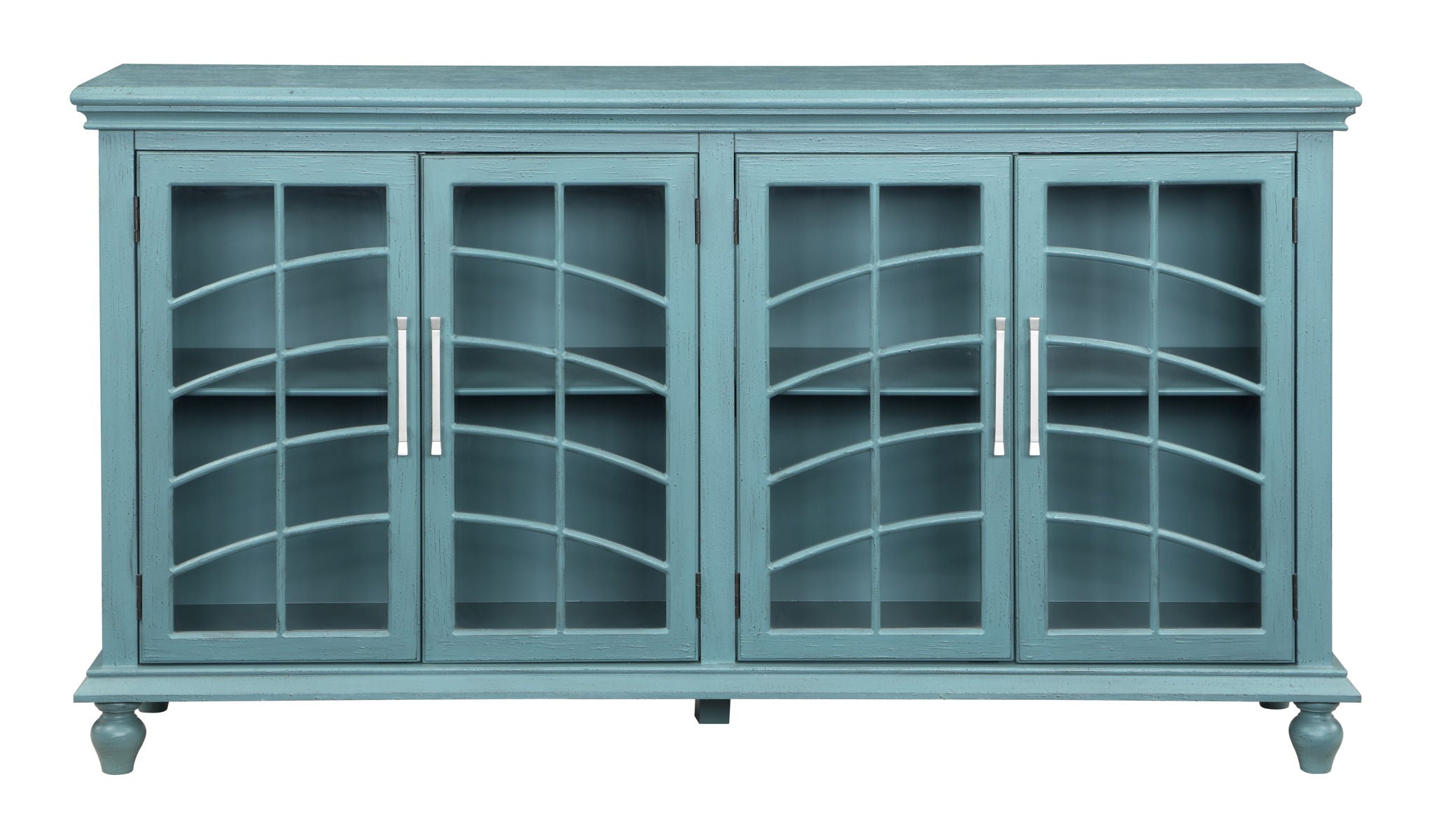 Tahoe - Four Door Credenza - Blue - Premium Credenzas from Coast2Coast Home - Just $3300! Shop now at brett interiors