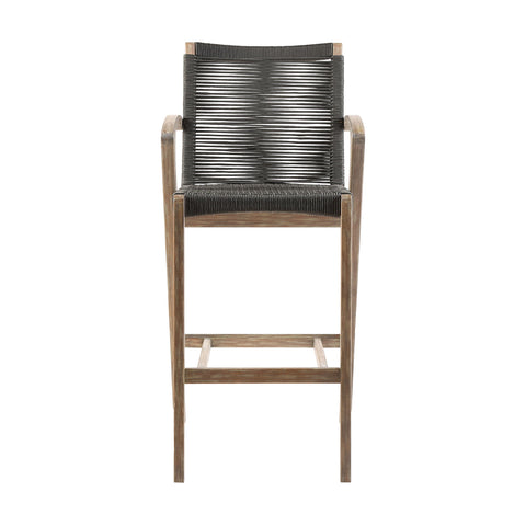 Brielle - Outdoor Rope Counter And Bar Height Stool - Premium Bar Height (28"-30") from Armen Living - Just $607.50! Shop now at brett interiors